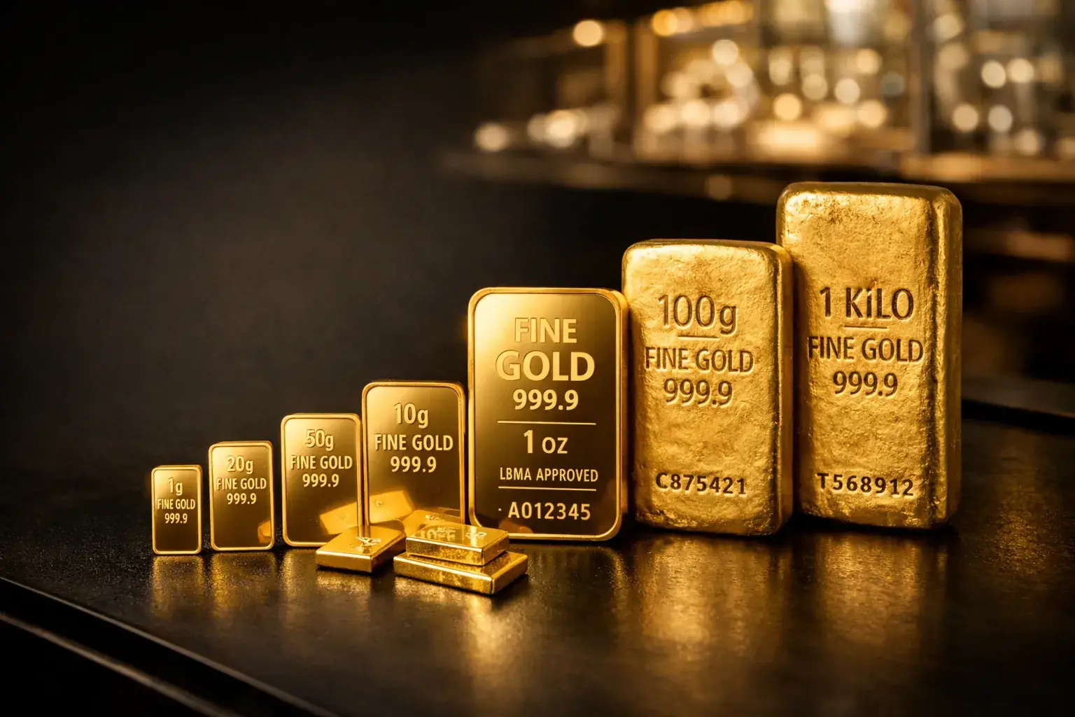 100G Gold Bar